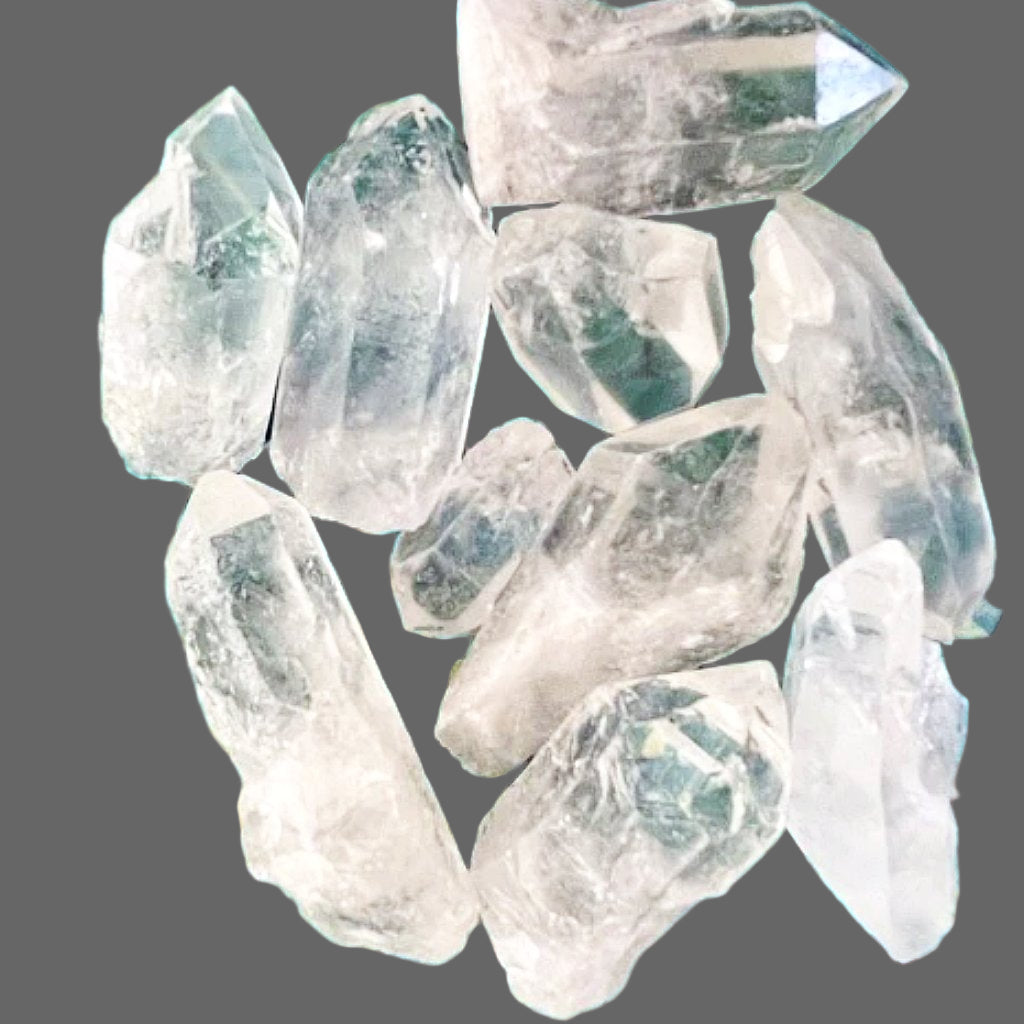 Quartz Natural Rough Points 1 lb Lot - New Earth Gifts