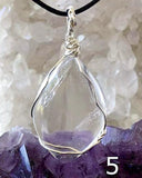 Quartz Crystal Pendant - Sterling Silver For Sale New Earth Gifts