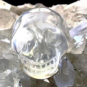 Quartz Gemstone Skulls 25mm - New Earth Gifts
