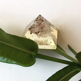 quartz orgonite pyramid - new earth gifts