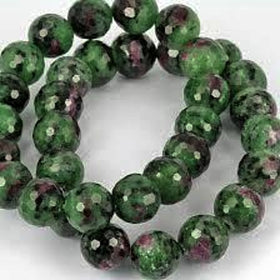 Ruby Zoisite Power Bracelet for Passion and Release-10mm - New Earth Gifts