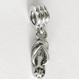 Flip Flop Large Hole Dangling Charm | New Earth Gifts