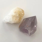 Amethyst and Citrine Natural Points | New Earth Gifts