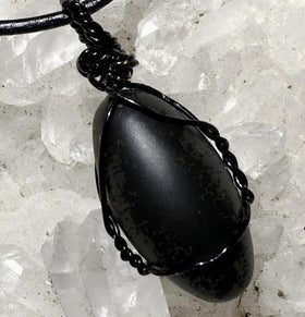 Black Shiva Lingam Pendants - New Earth Gifts