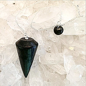 shungite pendulum - new earth gifts