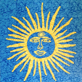 Sun Tapestry - Blue - New Earth Gifts