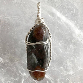 Super Seven Wire Wrapped Metaphysical Pendant-New Earth Gifts