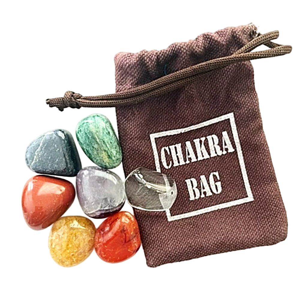 Chakra Natural Stone Set 7 pc - New Earth Gifts