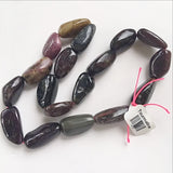 Watermelon Tourmaline Nugget Beads - new earth gifts