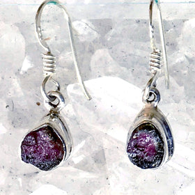 Natural Watermelon Tourmaline Earrings - New Earth Gifts