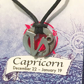 Zodiac Pewter Pendant Necklace | New Earth Gifts