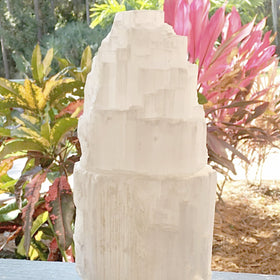 Selenite Lamp 8" - New Earth Gifts and Beads