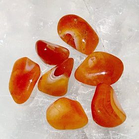 Banded Carnelian Tumbled Stone 1 pc - New Earth Gifts 
