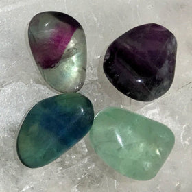 Fluorite Polished Tumbled Stones 1Pc  - New Earth Gifts and Beads