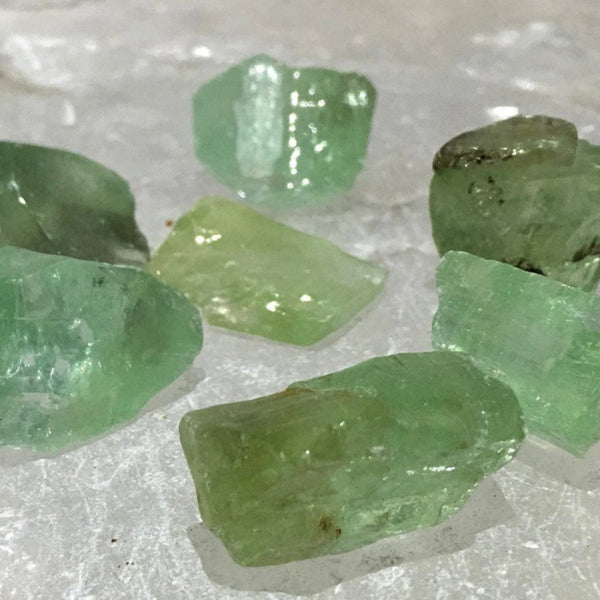 Green Calcite Natural Stone - New Earth Gifts 