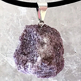 Lepidolite Pendant - Natural Stone | New Earth Gifts