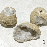Quartz Geodes Set of 3 - New Earth Gifts and Beads