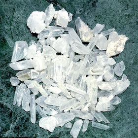 Mini Natural Quartz Points - 6 ounce package - New Earth Gifts and Beads