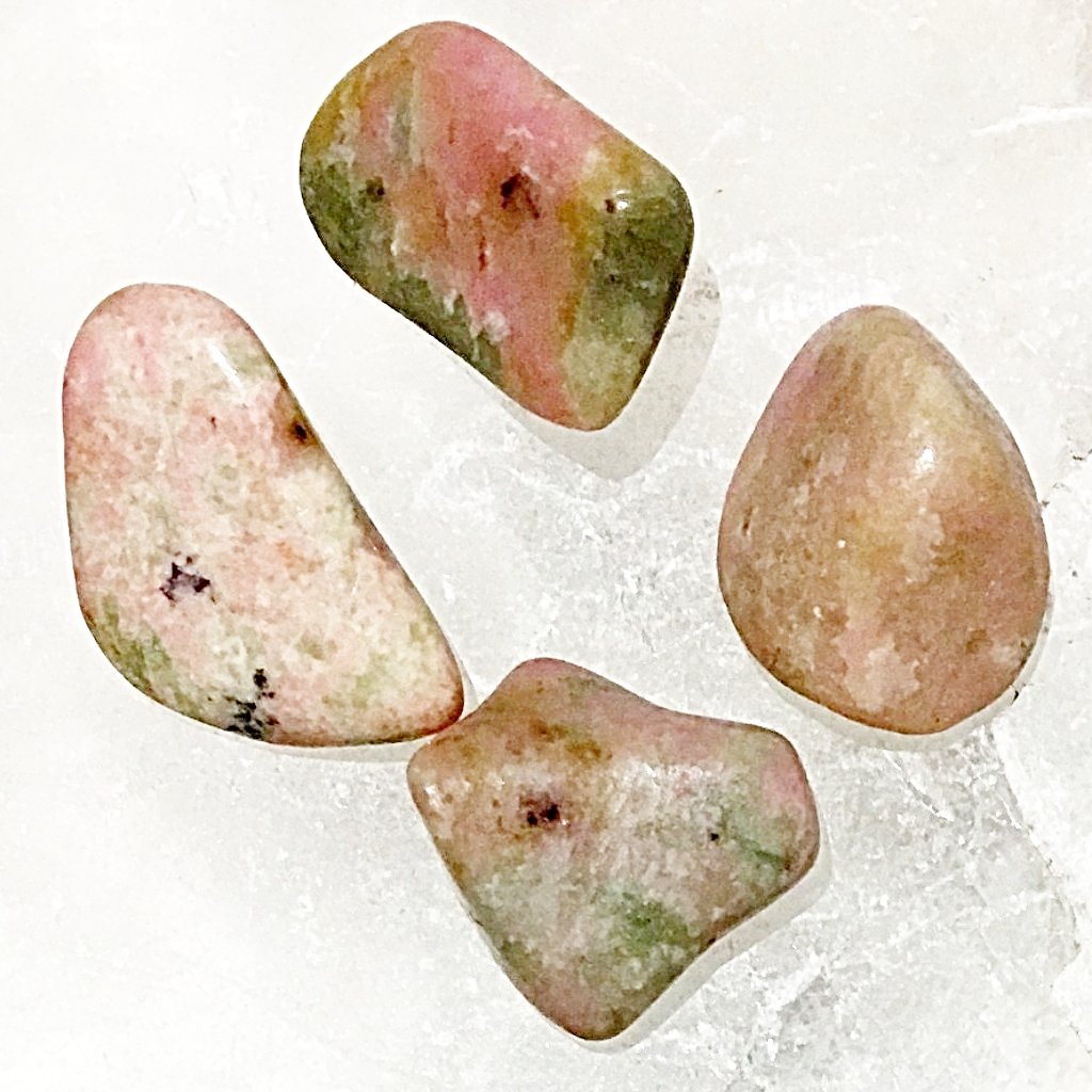 Thulite Polish Tumbled Stone 1pc - New Earth Gifts