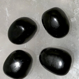 Jet Polished Tumbled Stones 1Pc- New Earth Gifts and Beads