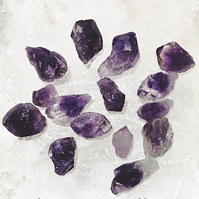 Amethyst Mini Polish Points for Craft & Jewelry Supply - New Earth Gifts 