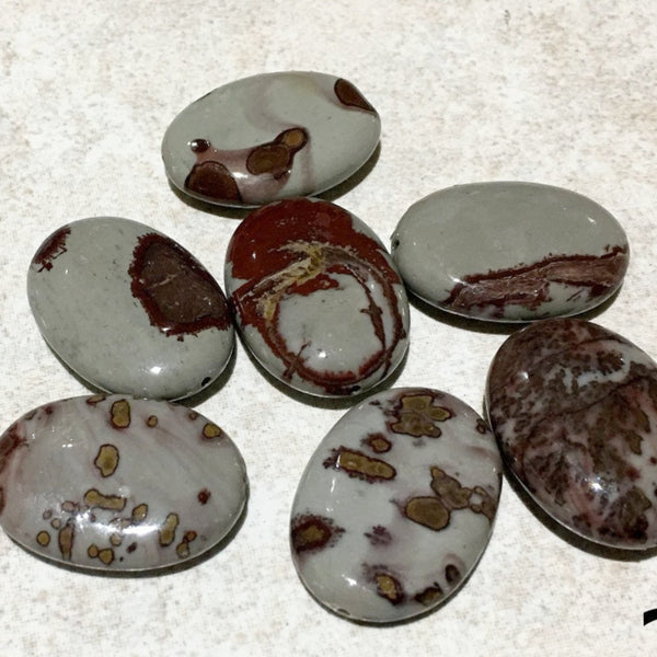 Jasper Oval Beads 35mm x 22mm - New Earth Gifts and Beads