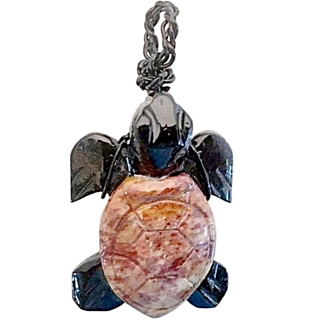 Sea Turtle Wire Wrapped Pendants - New Earth Gifts and Beads