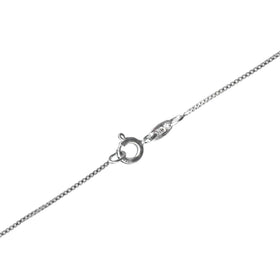 Sterling Silver Diamond Cut Box Chain 1.2mm 16" 18" 20" 24" - New Earth Gifts and Beads