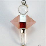 Triple Crystal New Age Pendant - New Earth Gifts and Beads