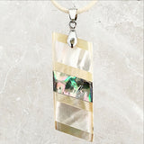 Mother of Pearl Pendant Abstract Style - New Earth Gifts and Beads