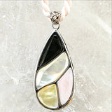 Mother of Pearl Tear Drop Pendant - New Earth Gifts and Beads