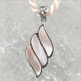 Mother of Pearl Pink Pendant | New Earth Gifts and Beads