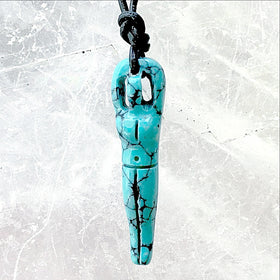 Earth Goddess Turquoise Pendant - New Earth Gifts
