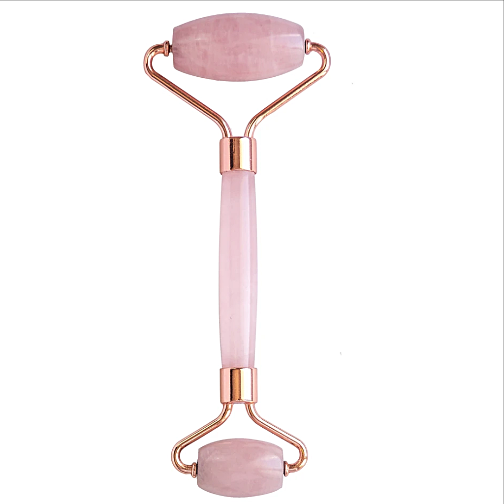 rose quartz facial massager - new earth gifts