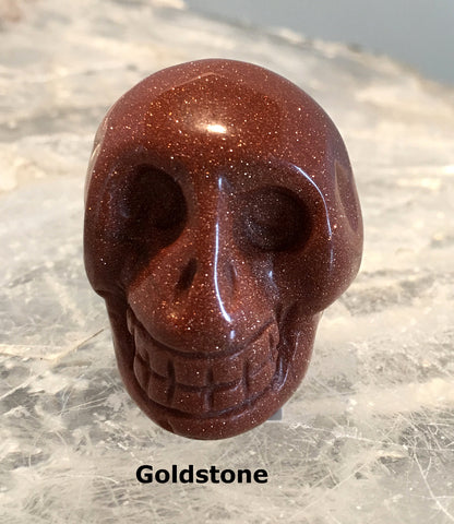 Gemstone Skulls