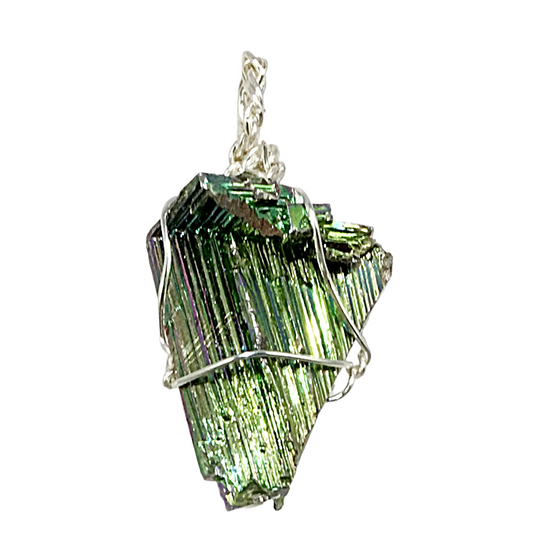 bismuth pendant - new earth gifts