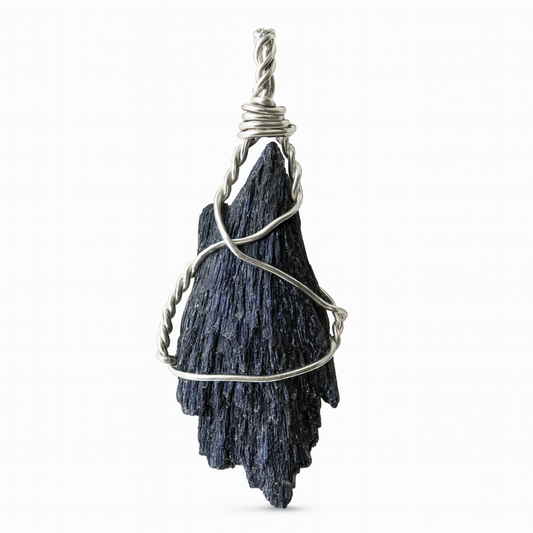 Black Kyanite Pendant - New Earth Gifts and Beads