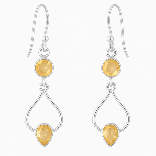 Citrine Earrings - New Earth Gifts