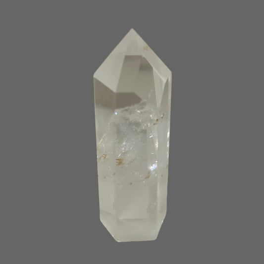 Six Sided quartz crystal point - new earth gifts and beads