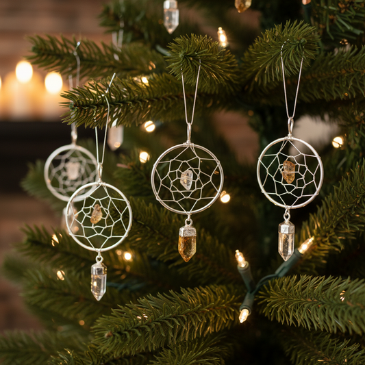 dreamcatcher ornaments - new earth gifts and beads