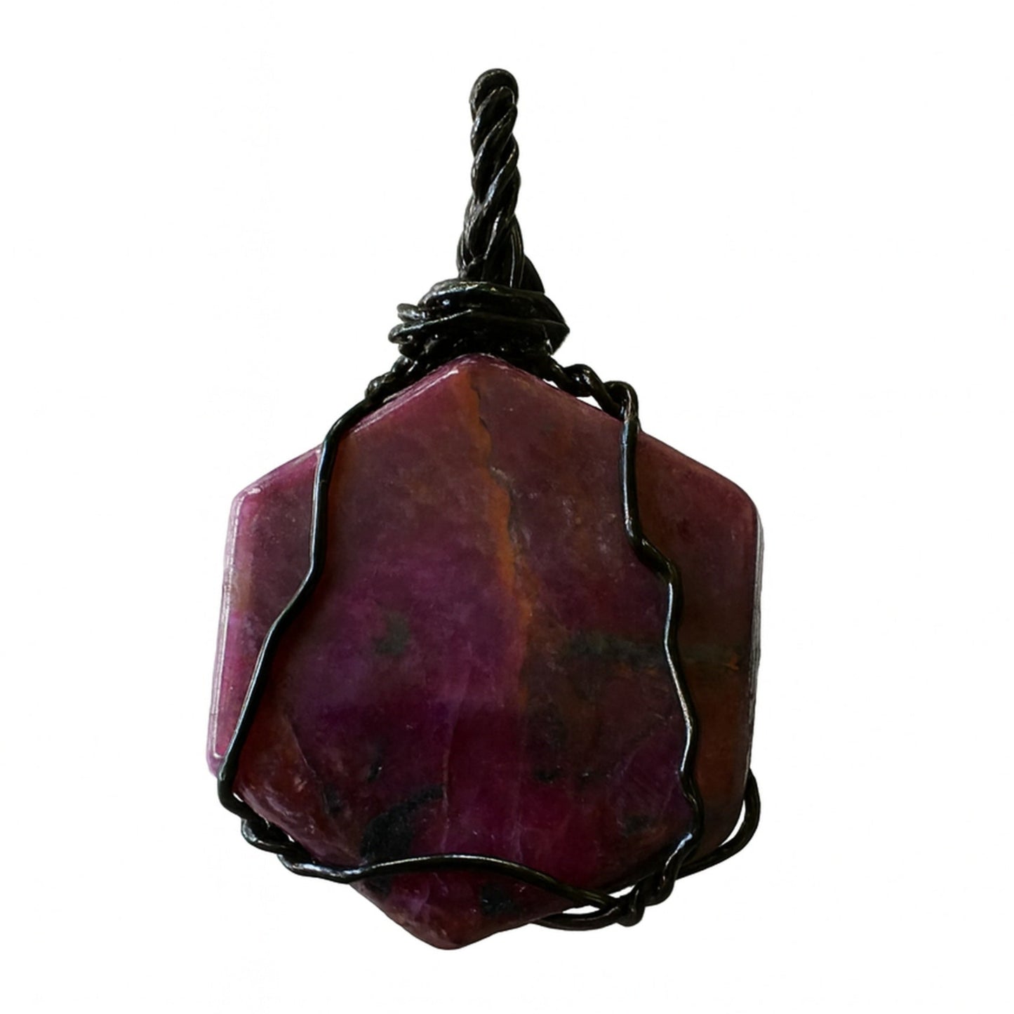 Ruby In Zoisite Pendant - new earth gifts