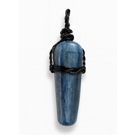 Kyanite Blue Polished Pendant for Men -New Earth Gifts