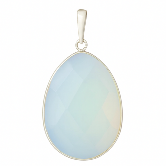 Opalite Faceted Pendant - New Earth Gifts