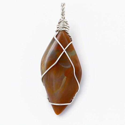 Owyhee Jasper Free Form Pendant -New Earth Gifts