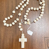 Onyx Rosary Large Wall Hanging for Christian Decor - New Earth Gifts