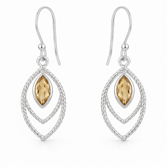 Citrine Earrings - New Earth Gifts