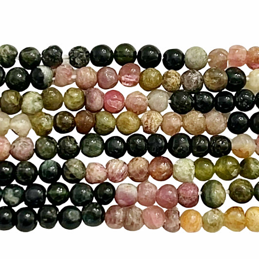 Watermelon Tourmaline Faceted Beads-new earth gifts and beads