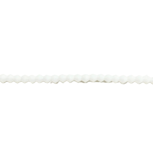 Crystal White Faceted Bicone Beads —New Earth Gifts and Beads