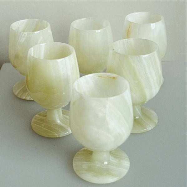 Onyx Goblet 6-pc Set | New Earth Gifts