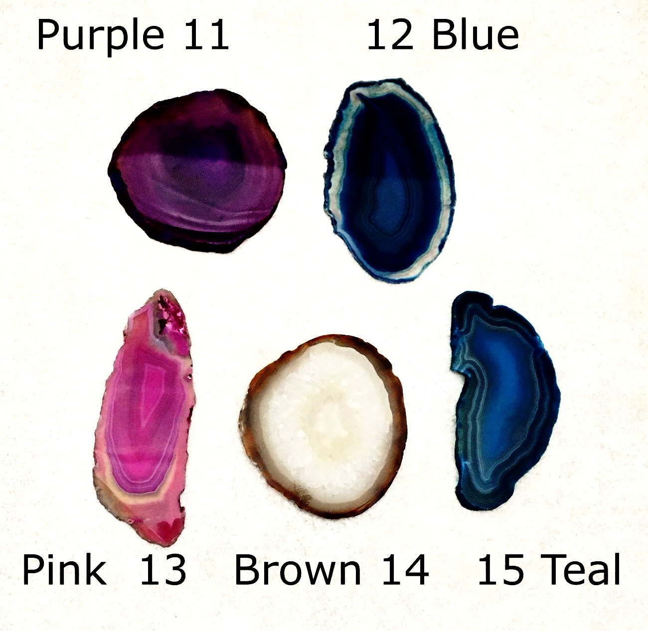 Agate Slices 4 Inches - New Earth Gifts 